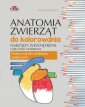 okładka książki - Anatomia zwierząt do kolorowania.