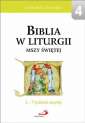 okładka książki - Biblia w liturgii Mszy Świętej.