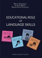 okładka książki - Educational Role of Language Skills