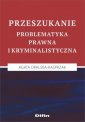 okładka książki - Przeszukanie. Problematyka prawna