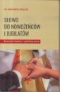 okładka książki - Słowo do nowożeńców i jubilatów