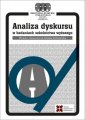 okładka książki - Analiza dyskursu w badaniach szkolnictwa