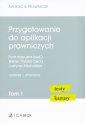 okładka książki - Przygotowanie do aplikacji prawniczych.