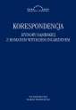 okładka książki - Korespondencja Izydory Dąmbskiej