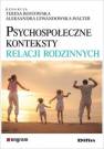 okładka książki - Psychospołeczne konteksty relacji