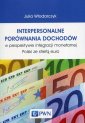 okładka książki - Interpersonalne porównania dochodów