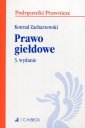 okładka książki - Prawo giełdowe. Seria: Podręczniki