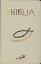 okładka książki - Biblia z rybką z suwakiem ecru