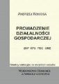 okładka podręcznika - Prowadzenie działalności gospodarczej