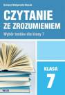 okładka podręcznika - Czytanie ze zrozumieniem dla klasy