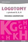 okładka książki - LOGOTOMY z głoskami K,G,H