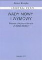 okładka książki - Wady mowy i wymowy