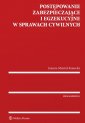 okładka książki - Postępowanie zabezpieczające i