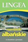 okładka podręcznika - Rozmówki albańskie. ze słownikiem