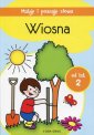 okładka książki - Wiosna Maluję i poznaję słowa