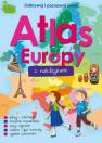 okładka książki - Atlas europy z naklejkami