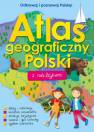 okładka książki - Atlas geograficzny polski z naklejkami