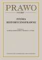 okładka książki - Prawo CCCXXV. Studia historycznoprawne