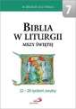 okładka książki - Biblia w liturgii Mszy Świętej.