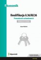 okładka podręcznika - Kwalifikacja A.36/AU.36. Prowadzenie