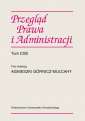 okładka książki - Przegląd Prawa i Administracji