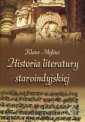 okładka książki - Historia literatury staroindyjskiej