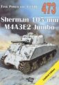 okładka książki - Sherman 105 mm. Tank Power vol.