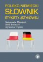 okładka książki - Polsko-niemiecki słownik etykiety