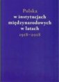 okładka książki - Polska w instytucjach międzynarodowych