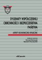 okładka książki - Dylematy współczesnej obronności