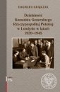 okładka książki - Działalność Konsulatu Generalnego