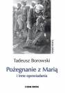 okładka książki - Pożegnanie z Marią i inne opowiadania