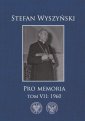 okładka książki - Stefan Wyszyński. Pro memoria.