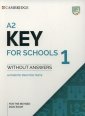 okładka podręcznika - A2 Key for Schools 1 for the Revised