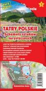 okładka książki - Tatry polskie. Schematy szlaków