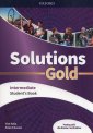 okładka podręcznika - Solutions Gold Intermediate. Szkoła