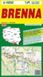 okładka książki - Brenna 1:20 000 plan miasta