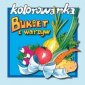 okładka książki - Bukiet z warzyw - kolorowanka