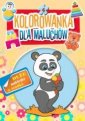 okładka książki - Kolorowanka dla maluchów 4. Panda