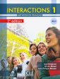 okładka podręcznika - Interactions 1 Livre de léleve