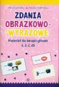 okładka książki - Zdania obrazkowo-wyrazowe. Materiał