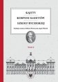 okładka książki - Kajety Korpusu Kadetów Szkoły Rycerskiej.