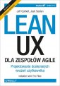 okładka książki - Lean UX dla zespołów Agile. Projektowane