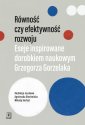 okładka książki - Równość czy efektywność rozwoju.