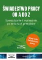 okładka książki - Świadectwo pracy od A do Z. Sporządzanie