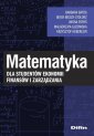 okładka książki - Matematyka dla studentów ekonomii,