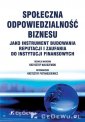 okładka książki - Społeczna odpowiedzialność biznesu