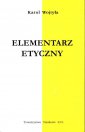 okładka książki - Elementarz Etyczny