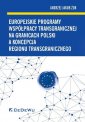 okładka książki - Europejskie programy współpracy