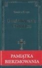 okładka książki - O naśladowniu Chrystusa. Pamiątka